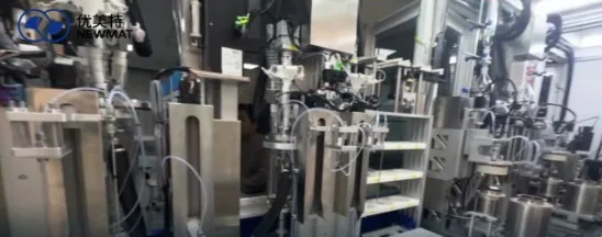Automated experimentation equipment in the NEWMAT laboratory